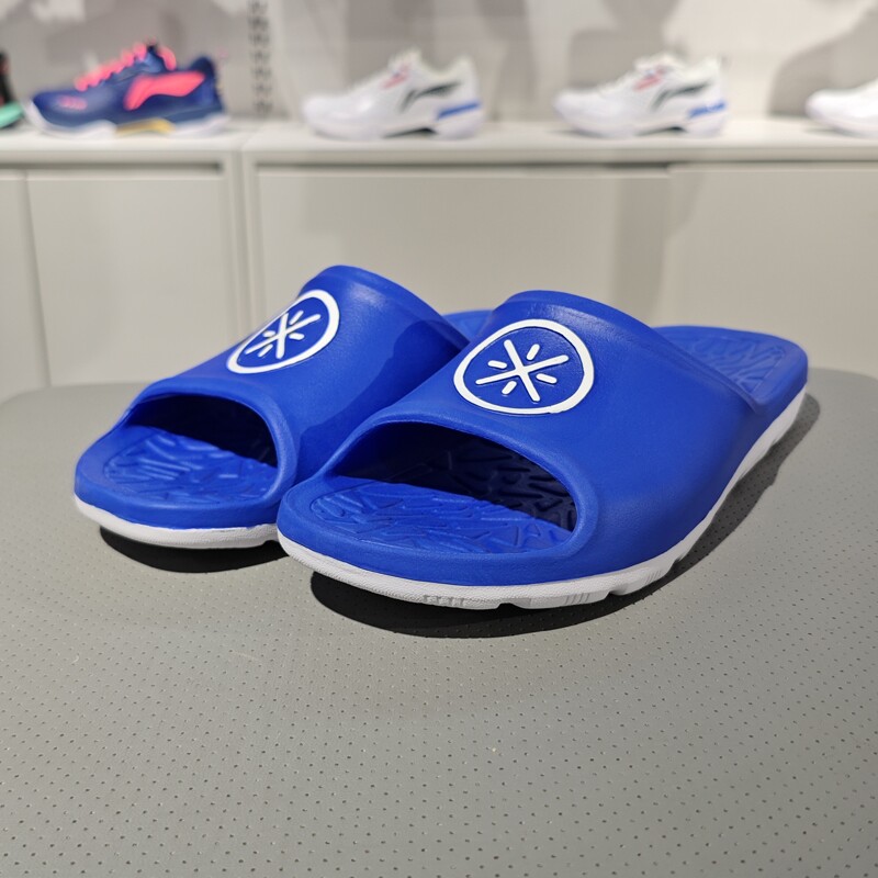 中国李宁2019新款男女同款韦德系列轻便减震篮球户外拖鞋ABTL001