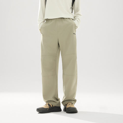 李宁冬季男子户外时尚运动长裤