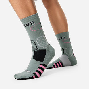 中国李宁2024新款反伍BADFIVE篮球袜子男女长袜运动袜AWLU005