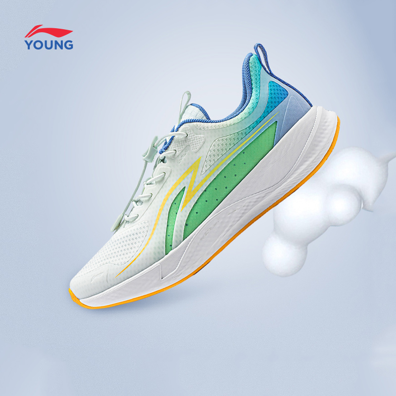 李宁轻莺运动鞋减震女童透气休闲