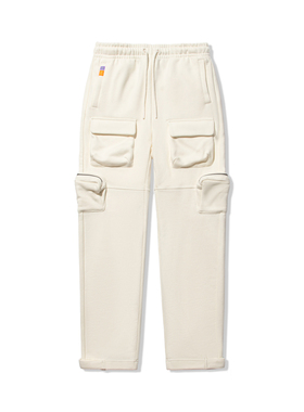 中国李宁2024新品STEVEN HARRINGTON联名系列男子直筒卫裤AKLTC63