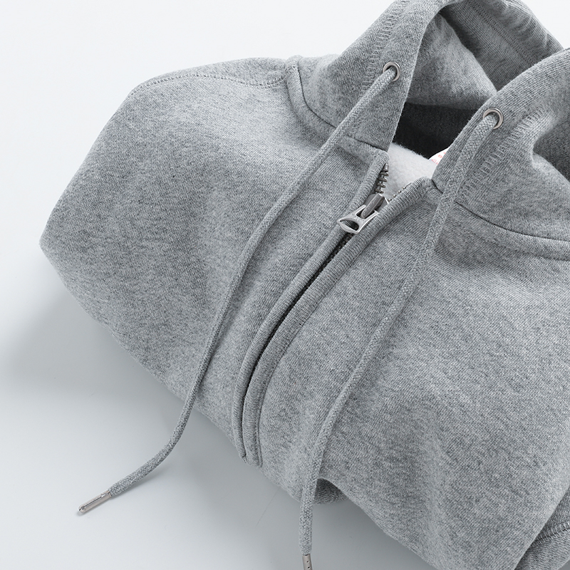 重磅纯棉加绒加厚连帽卫衣