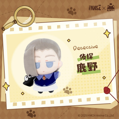 罗小黑妖灵探案薄盲盒发条公仔