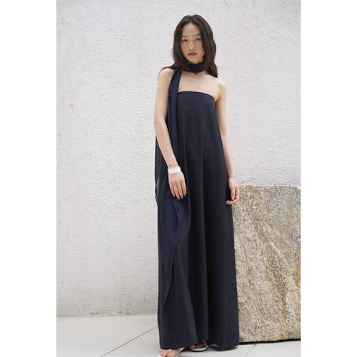 抹胸宽松显瘦休闲度假风连衣裙女