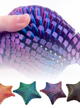 Fidget Toy Flexible Desk Decor Ornament 3D Printed Articulat