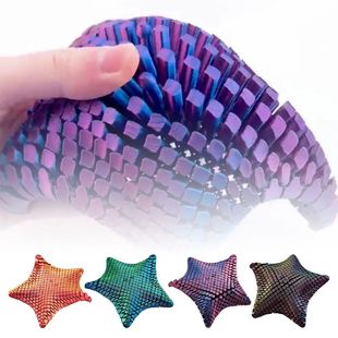 Fidget Toy Flexible Desk Decor Ornament 3D Printed Articulat