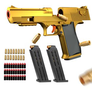 Desert Eagle Toy Gun Shell EjectionAirsoft Pistol Soft Foam