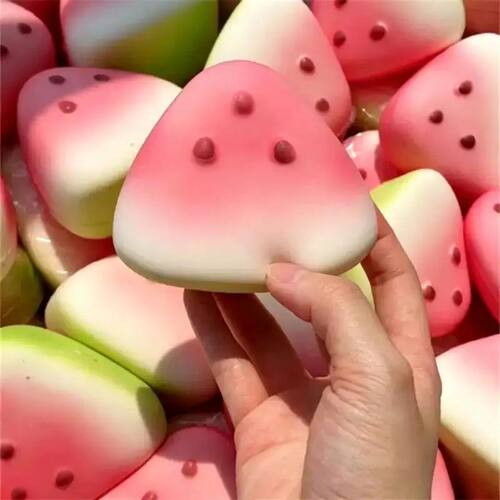 1~10PCS Squishy Watermelon Fidget Toy Anti-Stress Slow Risin