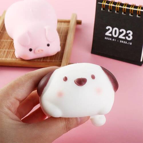 Cute Squeeze Pig Dog Toy Slow Rebound Rising Animal  Toy Str
