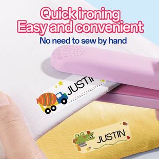 Name Tag Sticker Custom Waterproof Kawaii Stickers Decals Pe