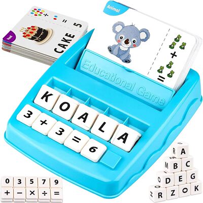 Educational Toys Learning Games for Kids 2 in 1 Matching Let