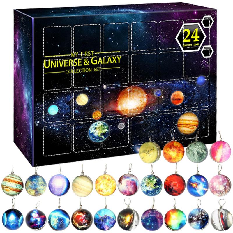 24 Days Christmas Advent Calendar Countdown Universe Collect