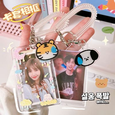 Transparent Acrylic Photocard Holder 4 Inch Kpop Album Photo