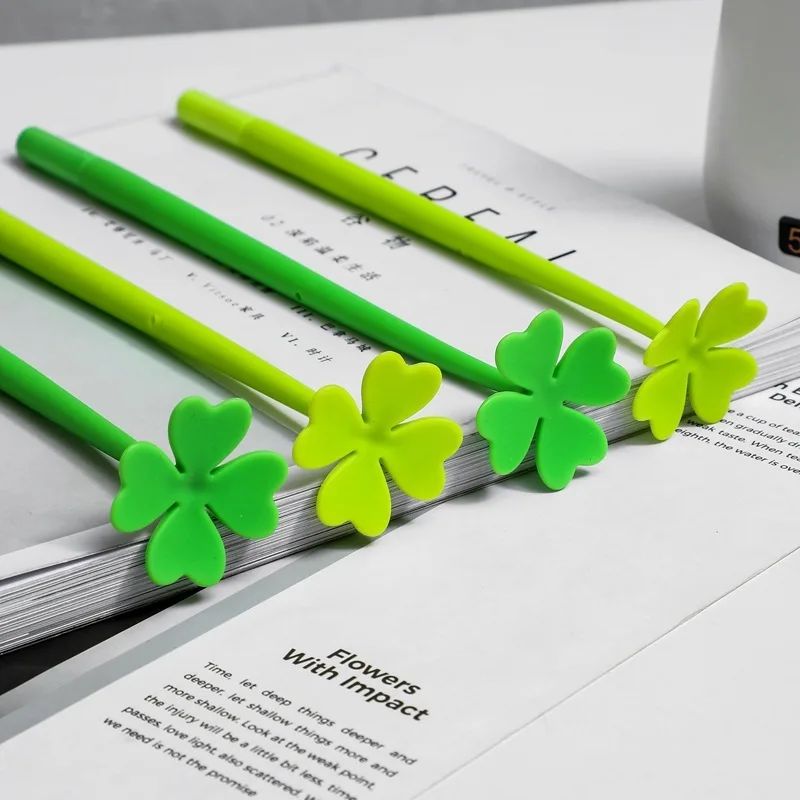 1 Piece Creative Stationery Silicone Creative Cute Soft Flow