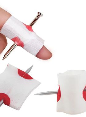 5Pcs Fool Toys Blood Prank Magic Prop Joke Fake Nail Through