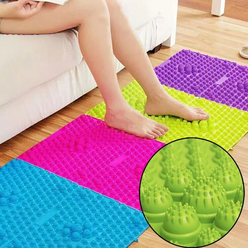 Massage pad plantar finger pressure plate foot massage senso