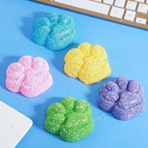 Cat Paw Mochi Taba Squishy Fidget Toy Cute Christmas Cat Foo