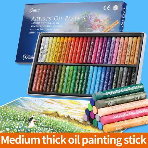 Artist Oil Pastel Set 12/25/50 Professional Painting Drawing
