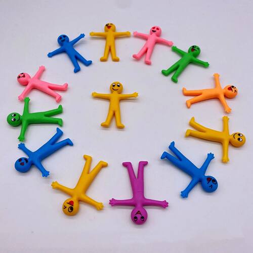 Smiling E Stress Relieving Doll TPR Soft Rubber Villain Stre
