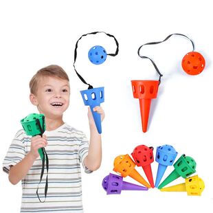 Throwing catching sensory integration game set outdoor toy c