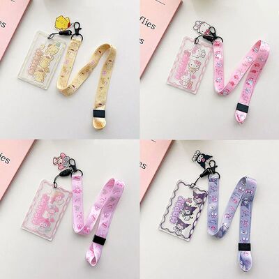 s Hellokittys Melody Multi-functional Lanyard Card Holder Ba