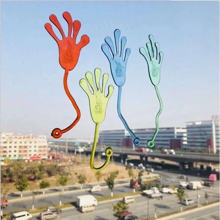 ?Bulk Sticky Hands Toys Soft Elastic Sensory Play Interactiv