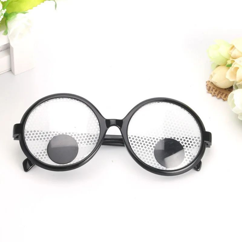Funny Googly Eyes Goggles Shaking Eyes Party Glasses Toys fo