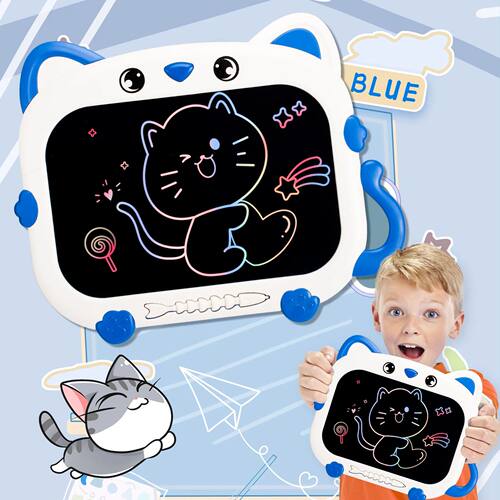 10Inch Cat LCD Drawing Board Writing Tablet Digit Magic Blac