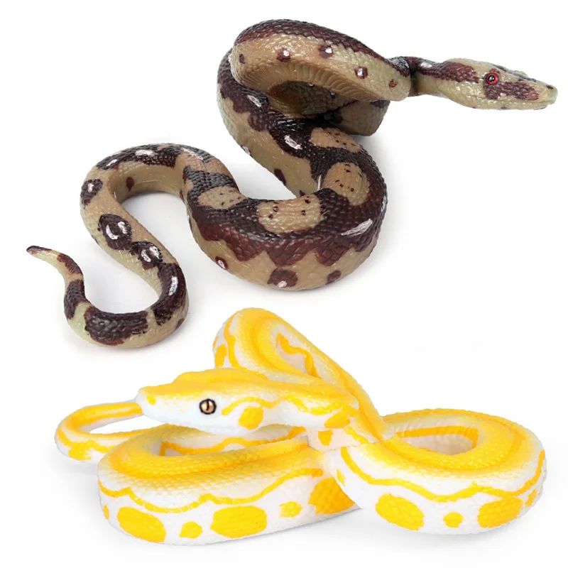 Halloween Realistic Simulation Snake Model Scary Rubber Snak