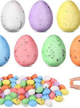 20/50Pcs Easter Egg Decoration Ornaments Artificial Foam Egg