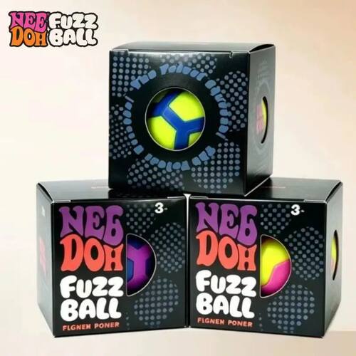 New Schylling Atomic Nee Doh Stress Relief Squeeze Fidget Ba
