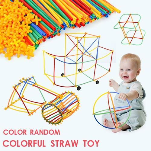 Yiqu Soft Straw Magic Smart Stick Building Block Constructio