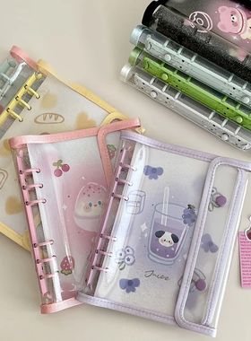INS A6 Binder Photocard Holder Cute Small Cards Collect Book