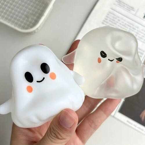 1PC Halloween Ghost Squishy Cute Soft Skull Squeeze Fidget S