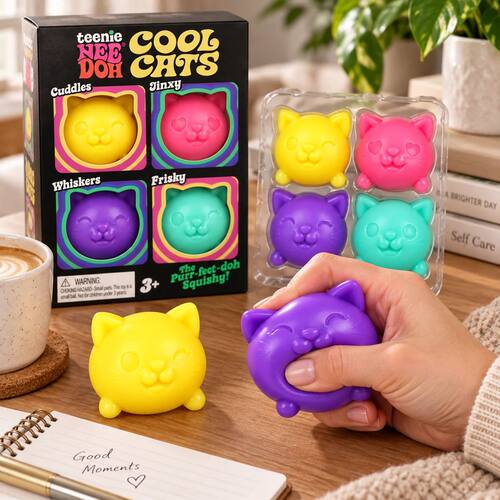 NeeDoh Soft Pinch Stress Relief Toy, Squishy Fidget Squeeze