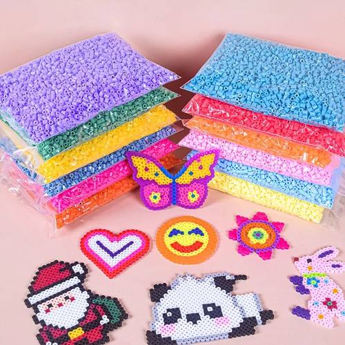 2.6MM 5000pcs 3D Pixel Puzzle Iron Beads for kids Melting Be