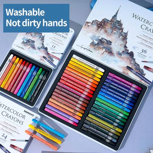 Water-soluble Crayon Painting Pigment Crayon Artist For Gift