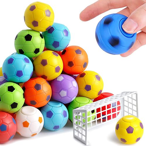 12PCS Fidget Spinners Soccer Ball Toy for Kids Sss Ball Desk