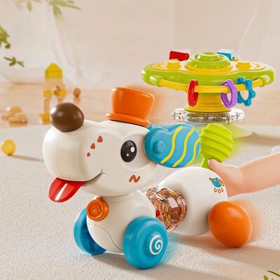 Cartoon Baby Soothing Ringing Toy With Fun Sound Effects Nur