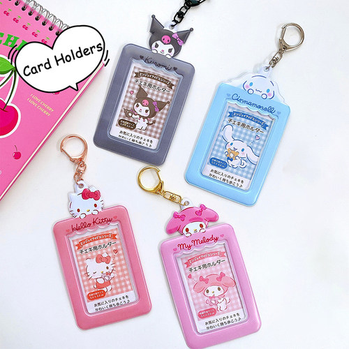Sanrio ID Card Holders Hello Kitty Student Cover Cinnamoroll