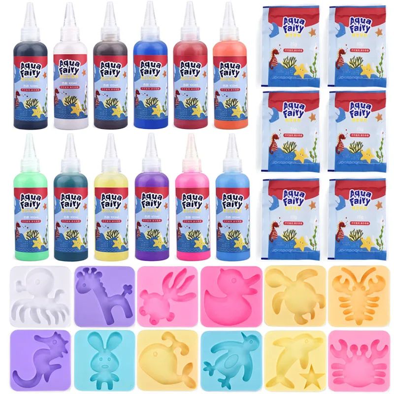 Kids Handmade DIY Craft Painting Stickers Montessori Educati