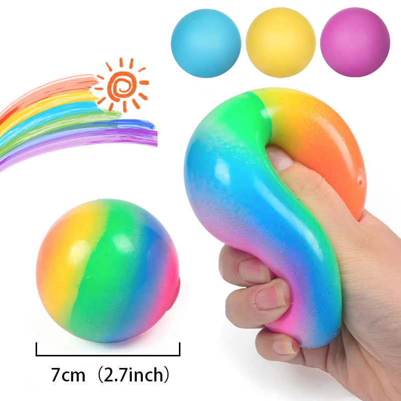 Colorful needoh Ball Press Simpl dimmer Fidget Toys Relieve 玩具/童车/益智/积木/模型 其它玩具 原图主图