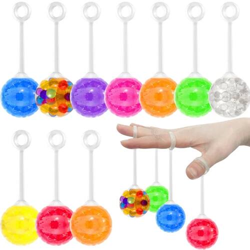 5Pcs 3.5cm TPR Finger Bounce Grape Balls - Adult Stress Reli