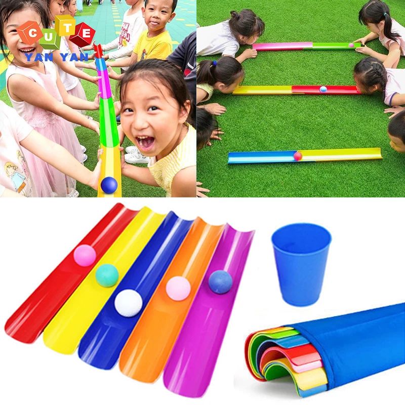 Children Outdoor Toys Pipeline Challenge Games Adults Team B