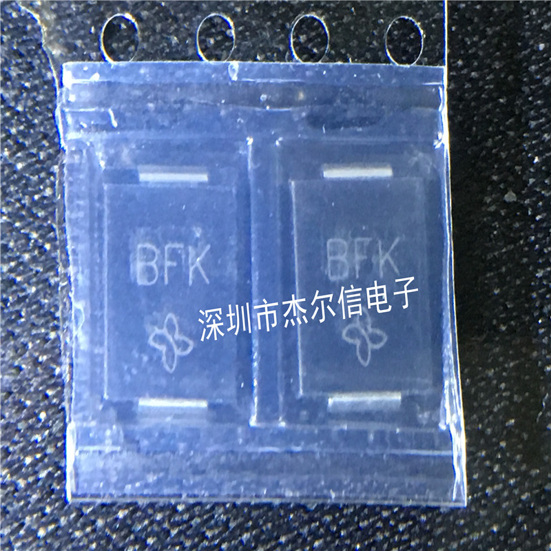 SMCJ30A丝印BFK 30V单向TVS瞬态电压抑制二极管 SMC VISHAY直拍