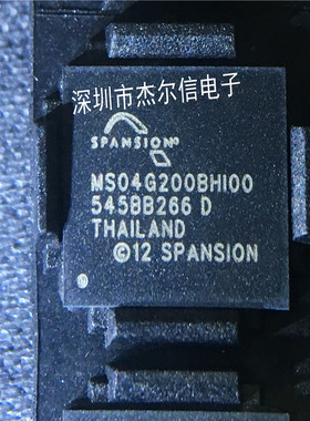 S34MS04G200BHI000 MS04G200BHI00 SPANSION FBGA63 进口原装直拍