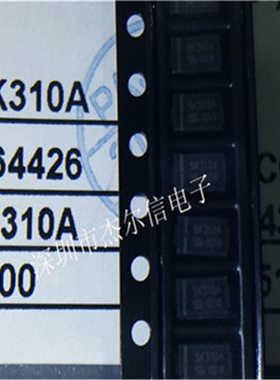 SK310A K310A 3A 100V 肖特基二极管 TSC SMA全新原装 可直拍出样