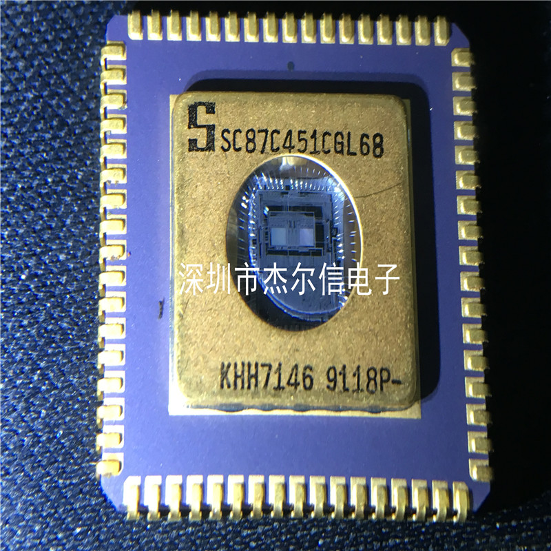 SC87C451CGL68 SC87C451  PLCC-68 全新进口原装 可直拍 出样