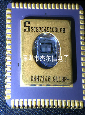SC87C451CGL68 SC87C451  PLCC-68 全新进口原装 可直拍 出样