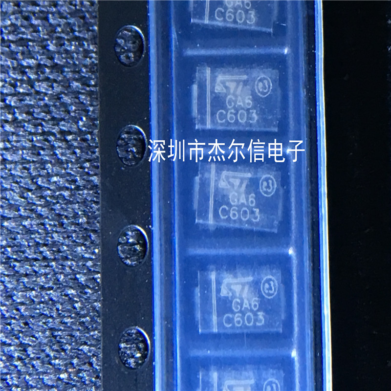 STPS160A 丝印GA6 1A 60V ST SMA型 全新原装 可直拍 出样